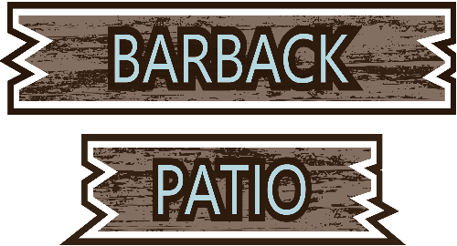 Bar back Patio